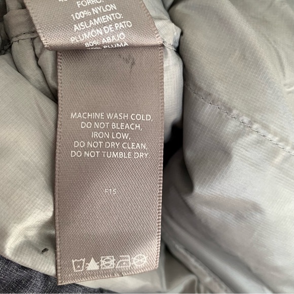 Sierra Designs Gray Woman's DriDown  Jacket Drawstring Hem  Size S - Picture 13 of 15